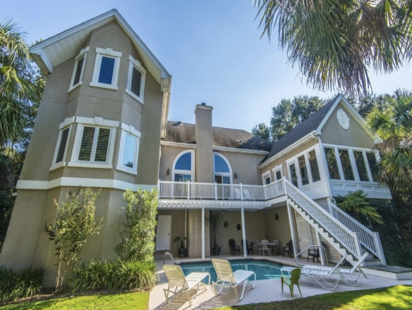 Fabulous Island Home with Private Pool & Fenced Yard